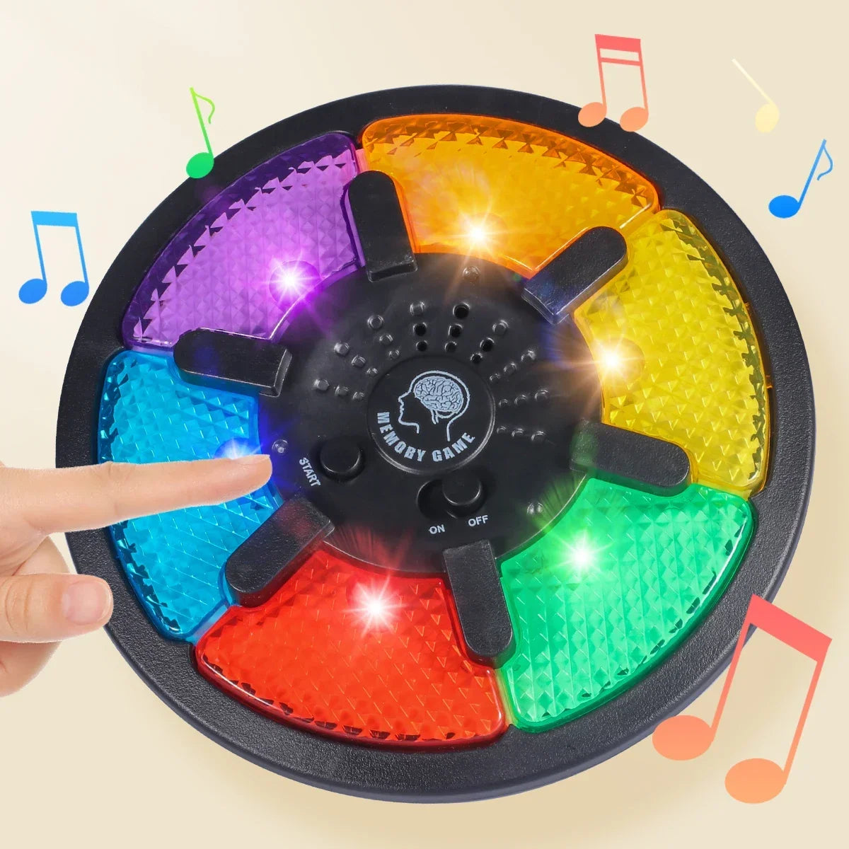 Purilite Select Handheld Electronic Memory Game Machine