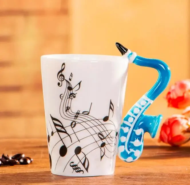 Purilite Select 240ml Creative Music Ceramic Mug
