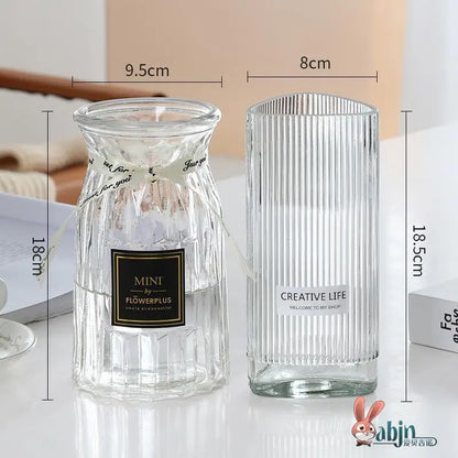 Purilite Select Thickened Non-Glass Circle Flower Vase