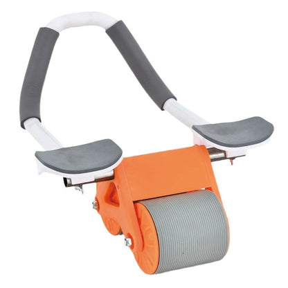 Purilite Select Automatic Rebounding Ab Wheel with Elbow Support Core Strength Training Roller for Home Fitness Workout