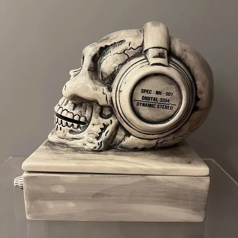 Purilite Select Creative Skull Art Figurine