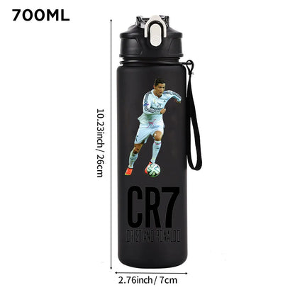 Purilite Select Cristiano Ronaldo Sports Water Bottle Shaker