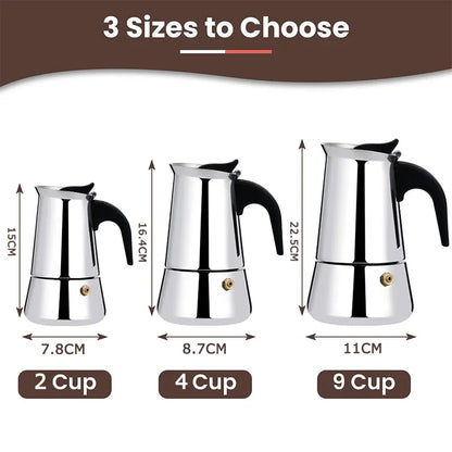 Purilite Select Stainless Steel Espresso Maker
