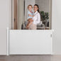 Purilite Select Retractable Baby Gate | 33" Tall x 70.8" Wide Mesh Safety Gate | Child & Pet Safety Barrier for Stairs and Doorways