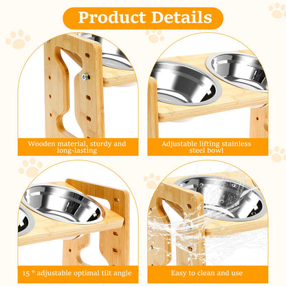 Purilite Select Elevated Dog & Cat Bowls
