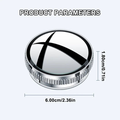 Purilite Select 2PCS 360° Adjustable Car Blind Spot Mirror Wide Angle Convex Rearview Safety Mirror (Set of 5 Pairs)