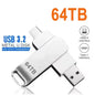 Purilite Select USB 3.2 High-Speed Metal Flash Drive, Portable Waterproof USB Memory Stick for PC, Laptop & Data Storage
