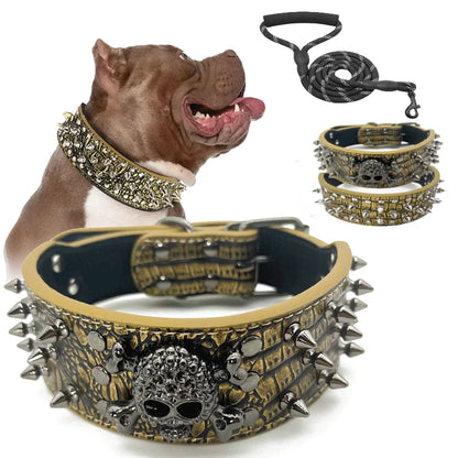 Purilite Select Spiked Studded Dog Collar