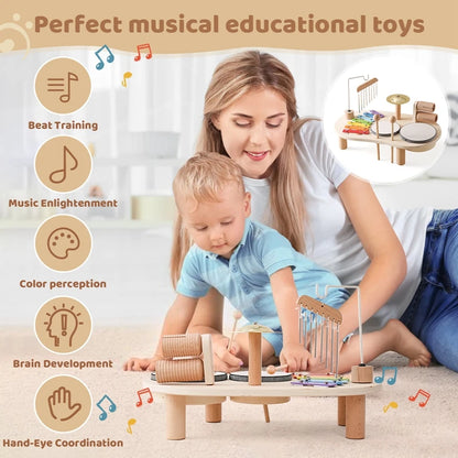 Purilite Select Baby Educational Wooden Aeolian Bells