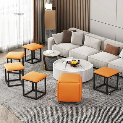 Purilite Select Modern 5-in-1 Rubik's Cube Sofa Stool