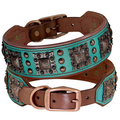 Purilite Select Cool Spiked Dog Collar for Medium & Large Dogs
