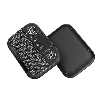 Purilite Select A8 Mini Bluetooth + 2.4G Dual-Mode Backlit Keyboard – Touchpad, Remote Control for Windows/Android TV