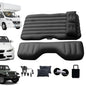 Purilite Select Car Inflatable Bed Air Cushion | Portable Travel Sleeping Mattress with Flocking Fabric | Vehicle Back Seat Comfort Bed