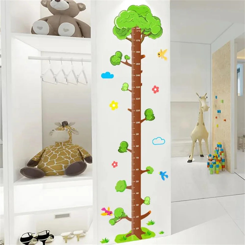 Purilite Select Cartoon Height Measure Wall Sticker