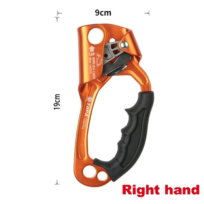 Purilite Select Professional SRT Hand Ascender | Left & Right Hand Rope Climbing Device | Outdoor Mountaineering Tool