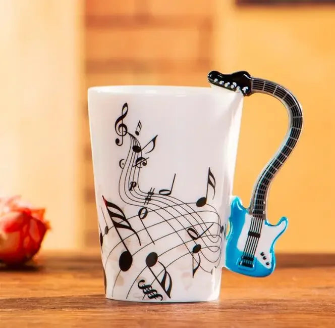 Purilite Select 240ml Creative Music Ceramic Mug