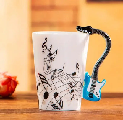 Purilite Select 240ml Creative Music Ceramic Mug