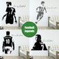 Purilite Select Removable Footballer Soccer Icons Wall Sticker