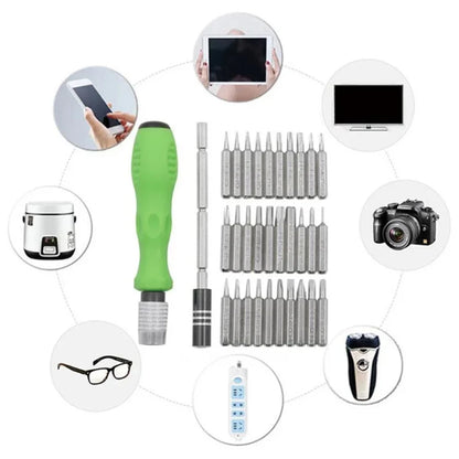 Purilite Select 32-in-1 Multifunction Manual Screwdriver Kit