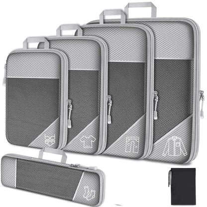 Purilite Select 3/6PCS Compressed Packing Cubes Set