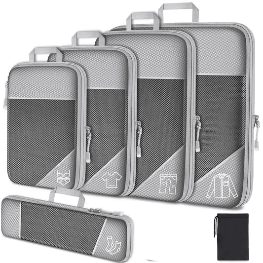 Purilite Select 3/6PCS Compressed Packing Cubes Set