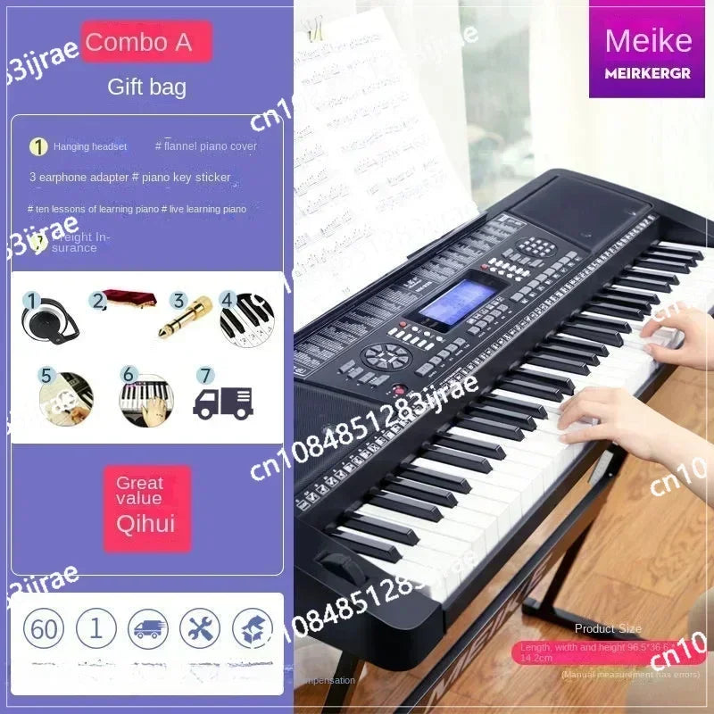 Purilite Select Professional Piano Keyboard Music Synthesizer