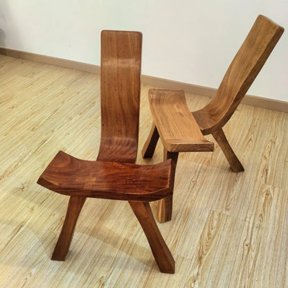 Purilite Select Wooden Ergonomic Lounge Chair with Ottoman