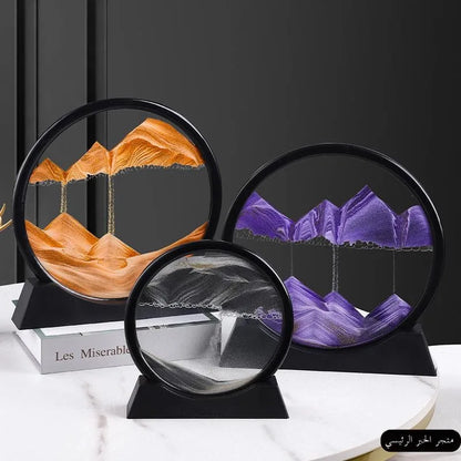 Purilite Select Creative Sandflow Art Clock