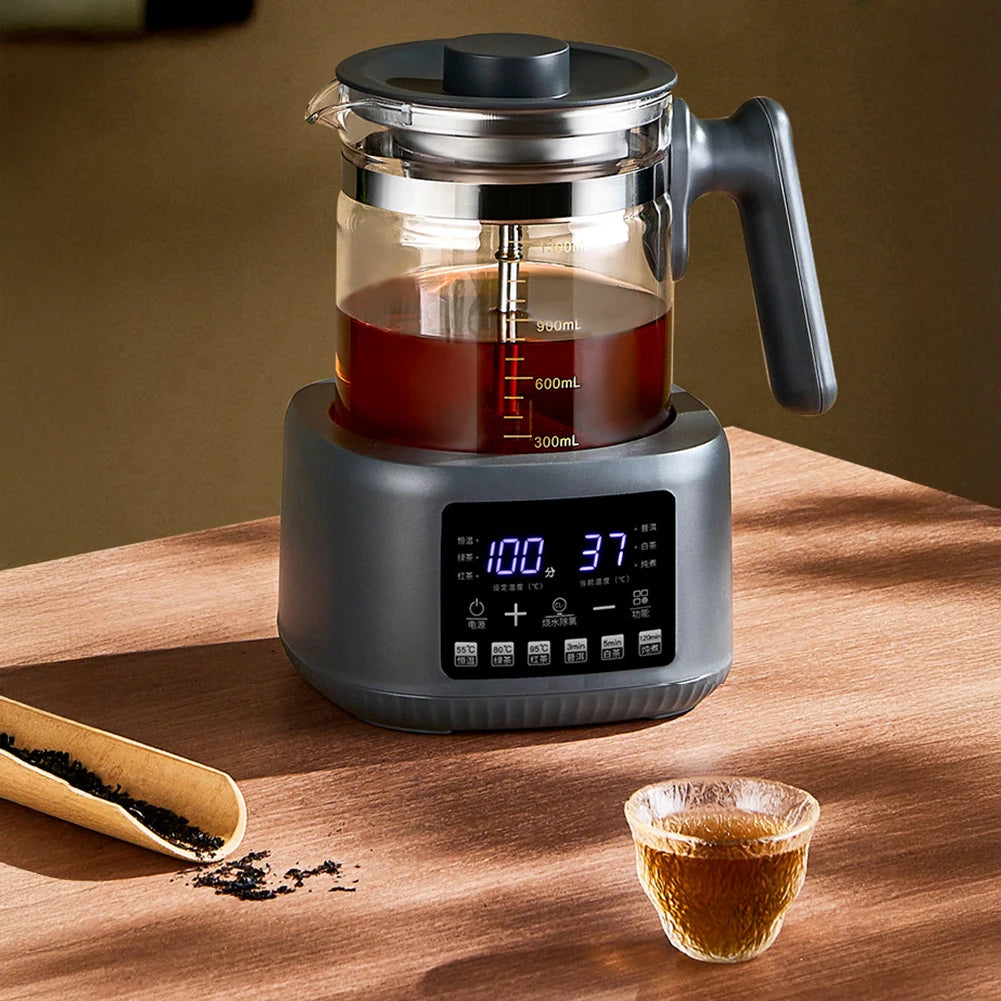 Purilite Select 1300ml Steam Spray Electric Tea Kettle | Baby Constant Temperature Milk Regulator | 72H Thermostatic Digital Kettle AU Plug