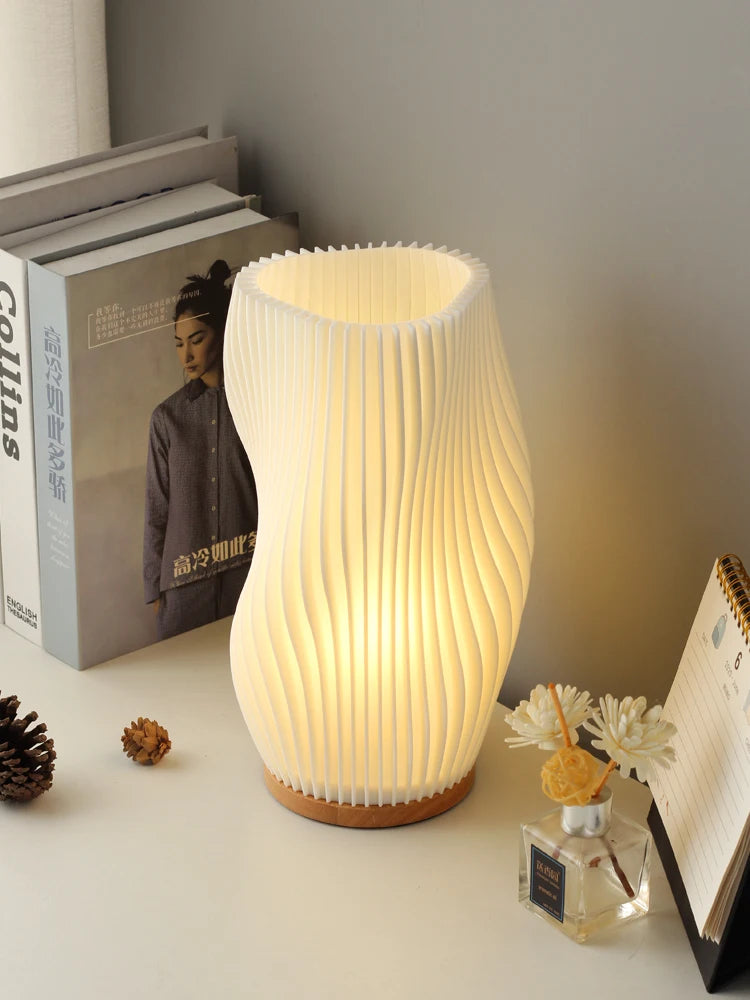 Purilite Select French Cream Style 3D Desk Lamp