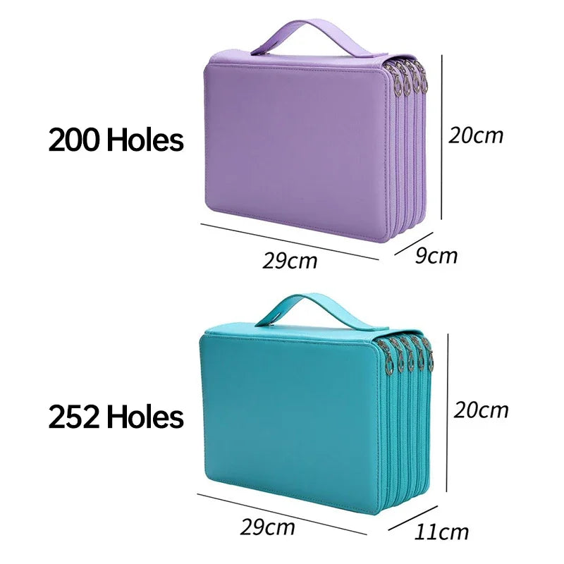 Purilite Select 200/252 Hole Color Pencil Case