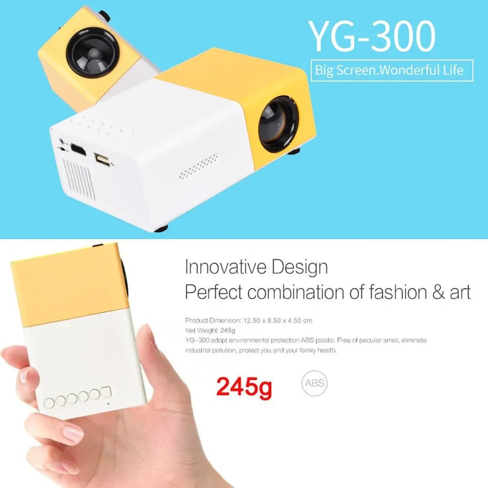 Purilite Select YG300 LED Outdoor Mini Projector