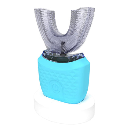 Purilite Select Wireless Rechargeable Silicone Bristle U-Shaped Electric Toothbrush