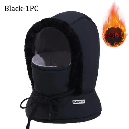 Purilite Select | Thermal Balaclava Scarf 3-in-1 | Winter Windproof Hood Hat | Plush Neck Warmer Face Cover for Outdoor Activities