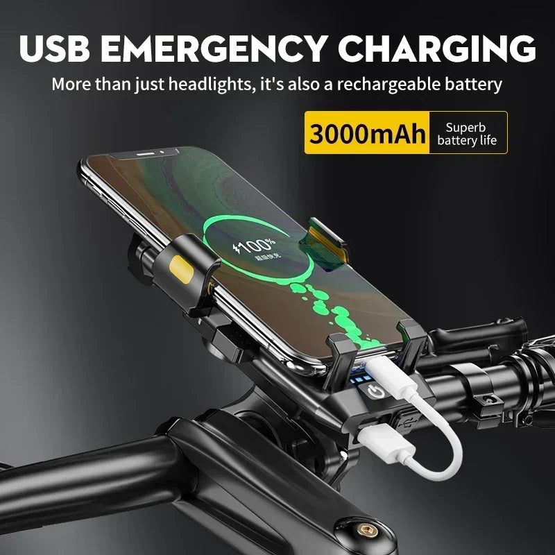 Purilite Select 4-in-1 LED Bicycle Light