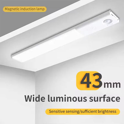 Purilite Select USB Rechargeable LED Motion Sensor Under Cabinet Light Magnetic Dimmable Wireless Night Light