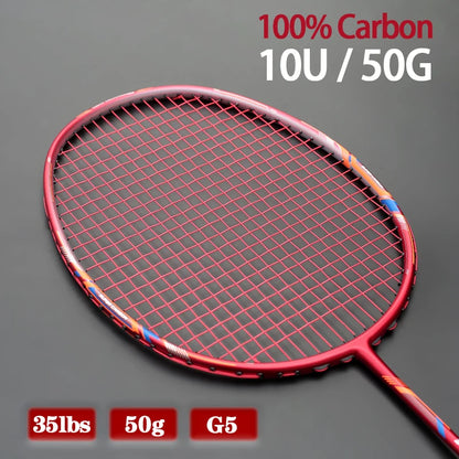 Purilite Select 10U 52G Full Carbon Fiber Badminton Racket