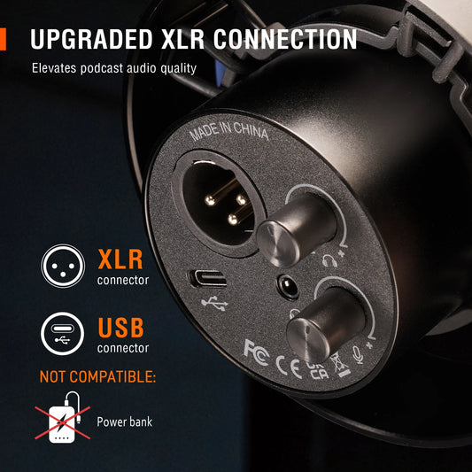 Purilite Select K688W Dynamic USB/XLR Microphone