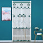 Purilite Select | Punch-Free Mosquito Screen Door Curtain | Double Layer Lace Lily Embroidered Net Curtain