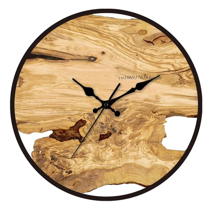 Purilite Select New Transparent Acrylic Wood Grain Wall Clock