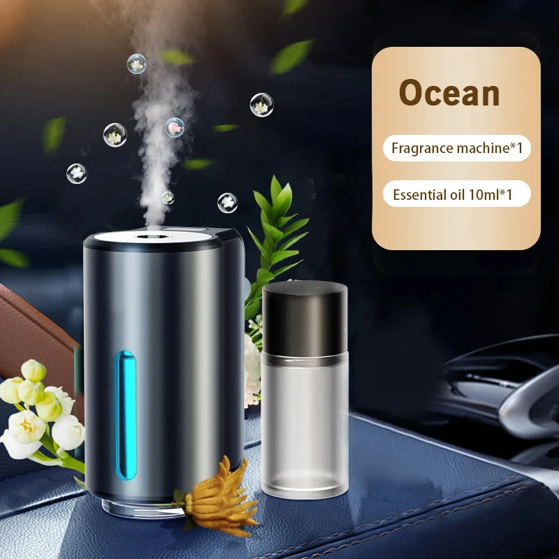 Purilite Select Smart Car Aromatherapy Diffuser – 3-Level Adjustable Humidifier & Essential Oil Freshener
