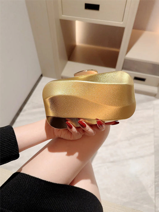 Purilite Select High-End Textured Square Clutch