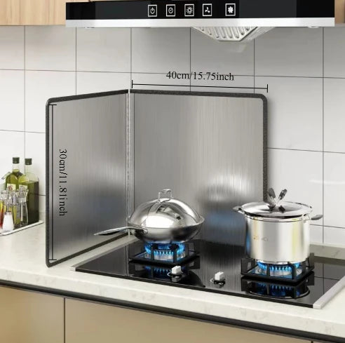 Purilite Select Kitchen Sink Splashback Galvanized Board | Gas Cooker Grease Board | Protective Shield for Stovetop | Kitchen Accessories