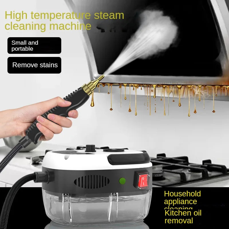 Purilite Select – Steam Cleaner High Temperature Sterilization Air Conditioning Kitchen Hood Home/Car Steaming Cleaner (110V US Plug / 220V EU Plug)