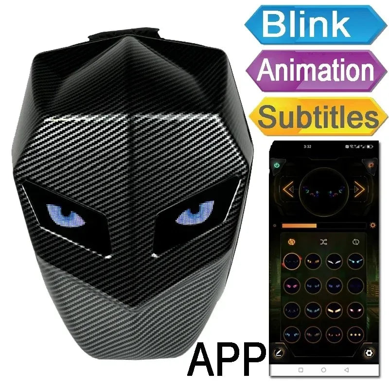 Purilite Select LED Motorcycle Backpack | Waterproof Helmet Bag | Hard Shell Riding Bag | Custom Light Display | Travel Laptop Backpack