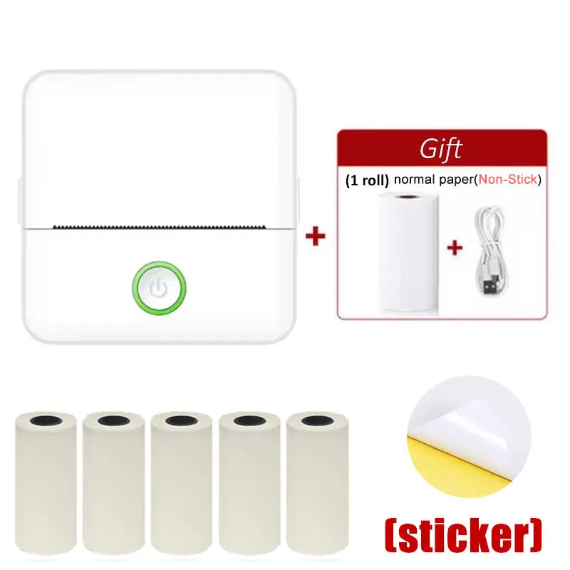 Purilite Select X6 Mini HD Portable Sticker Label Printer