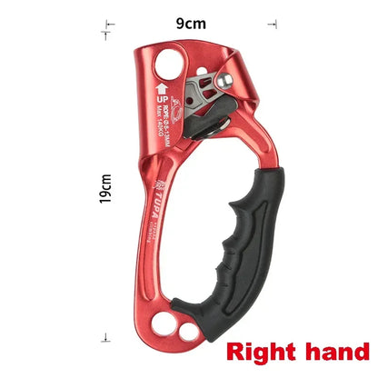 Purilite Select Professional SRT Hand Ascender | Left & Right Hand Rope Climbing Device | Outdoor Mountaineering Tool