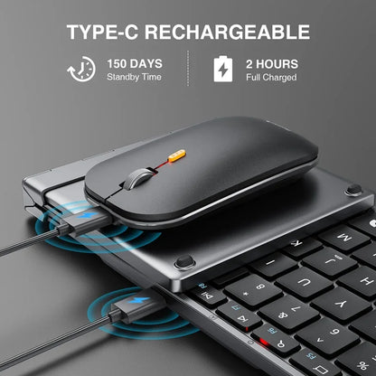 Purilite Select Foldable Keyboard and Mouse XKM01 Combo