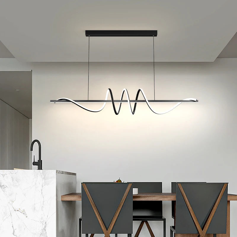 Purilite Select Minimalist Modern Dining Table LED Pendant Light