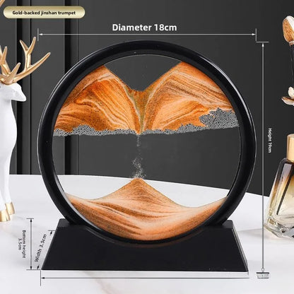 Purilite Select Creative Sandflow Art Clock